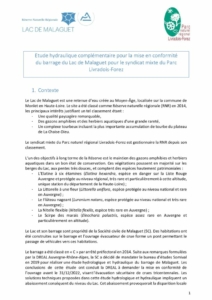 Annexe technique étude hydraulique complémentaire (PDF - 1Mo)